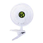 Krystal Ventilation Clip on Fan 6 inch diameter