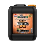 biogreen x rooting 5 litre nutrient additive bottle