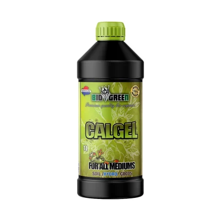 biogreen calgel 1 litre nutrient additive bottle